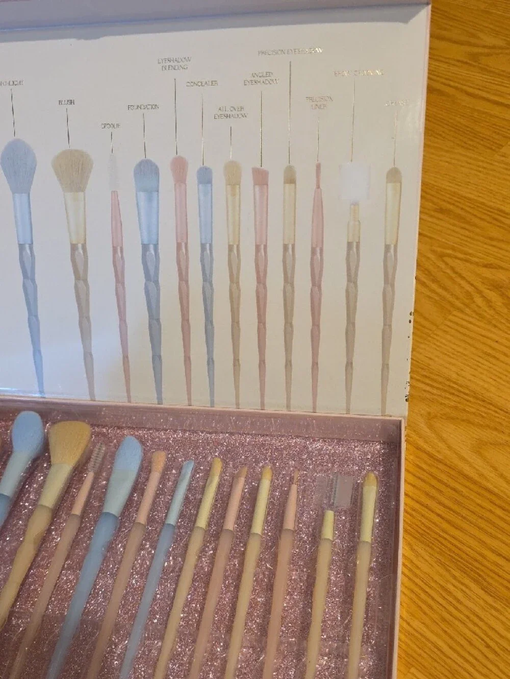 Pastel Essential Brush Set - Multicolor Makeup Brushes